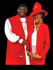 Presiding Apostle Timothy T. Green Sr. with a companion